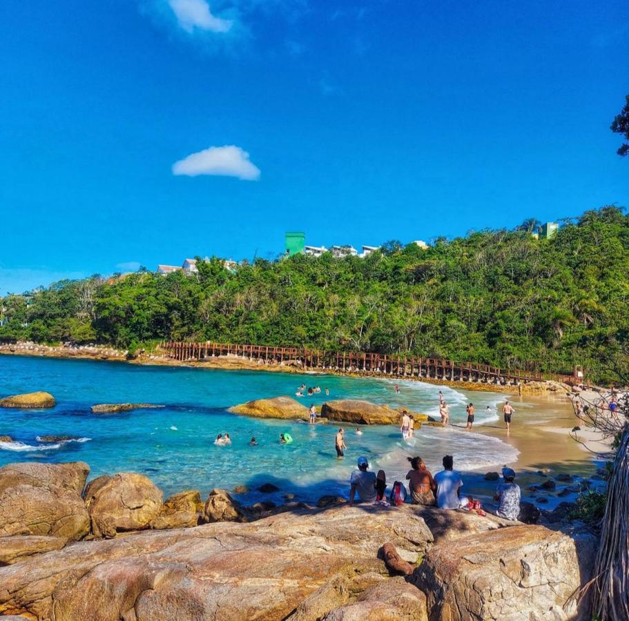 Bombas/ Bombinhas, A 50M Do Mar, Apartamento 2 Quartos, Com Churrasqueira Na Sacada, Ar E Wi-Fi Dış mekan fotoğraf